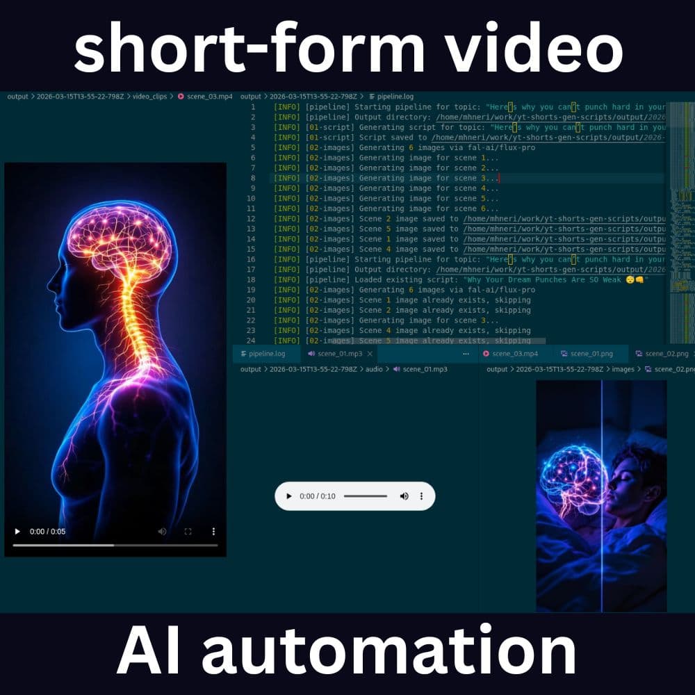 Short-Form Video AI-Automation